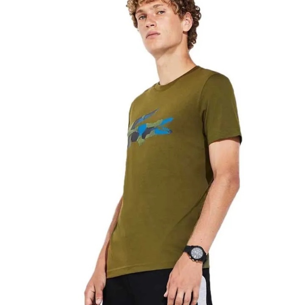 Lacoste Sport Short Sleeve Graphic Tee